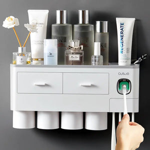 Bathroom Magnetic Storage Rack Rieworkes