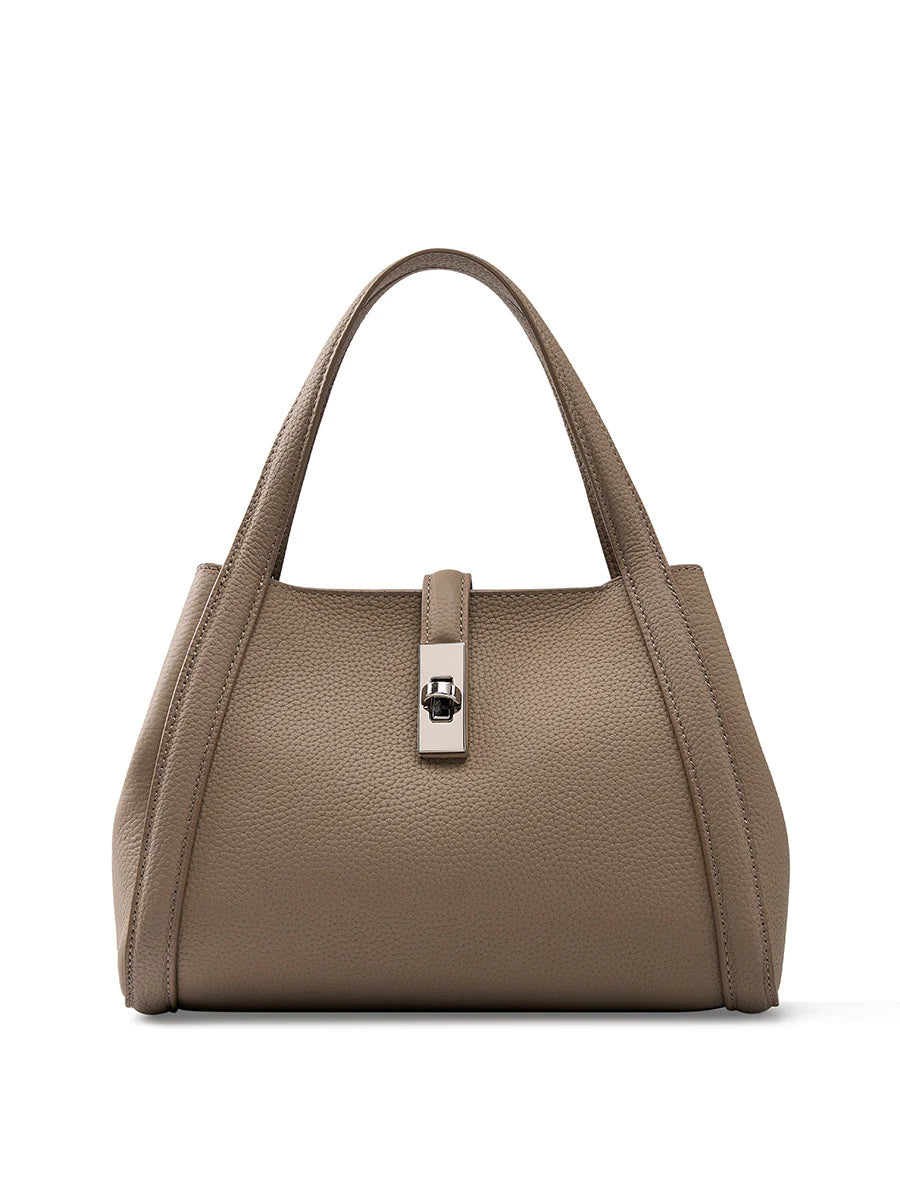 Fashionable Korean-style Large-capacity Leather Handbag Rieworkes