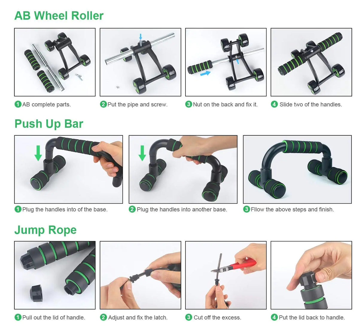 10-in-1 Fitness Kit Rieworkes