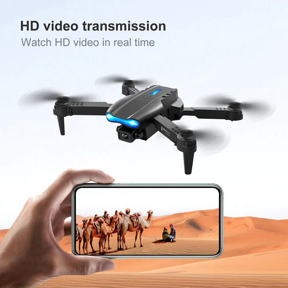 Drones Quadcopter 5G 4K GPS Drone X Pro with HD Dual Camera WiFi FPV Foldable RC Rieworkes