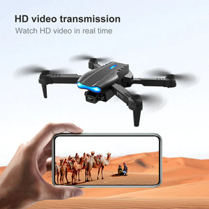 Drones Quadcopter 5G 4K GPS Drone X Pro with HD Dual Camera WiFi FPV Foldable RC Rieworkes