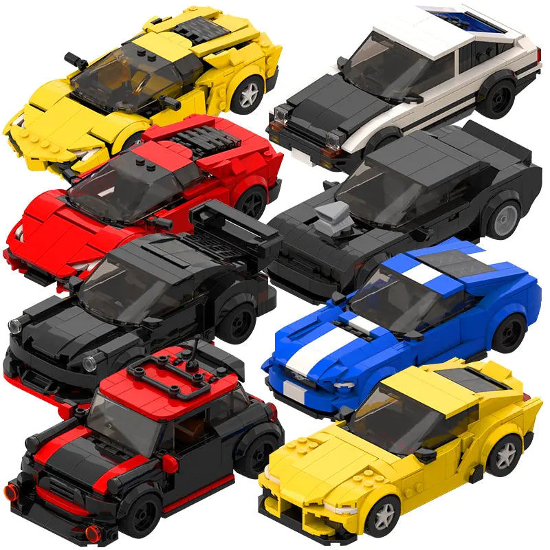 Supercar DIY Building Blocks Set Rieworkes