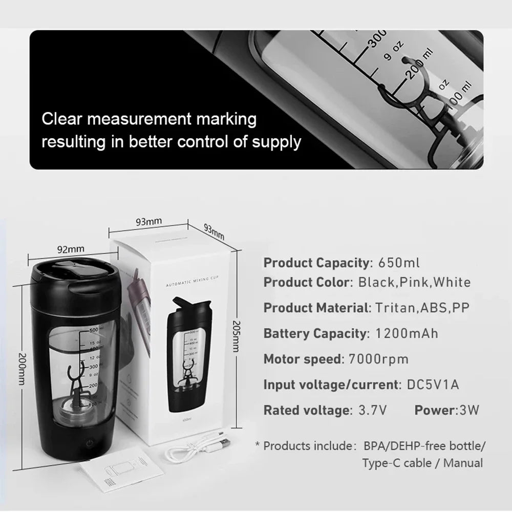 Gym Electric Shaker Cup Rieworkes