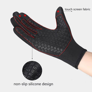 Winter Gloves Touch Screen Riding Motorcycle Sliding Waterproof Sports Gloves With Fleece Mimarta