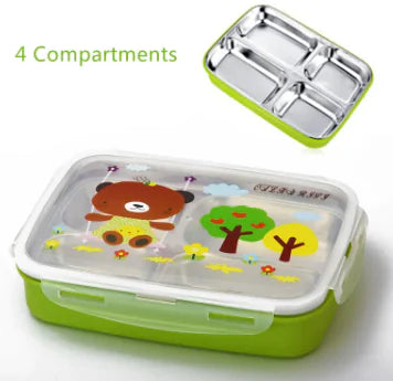 Stainless Steel Cute Bento Lunch Box Rieworkes