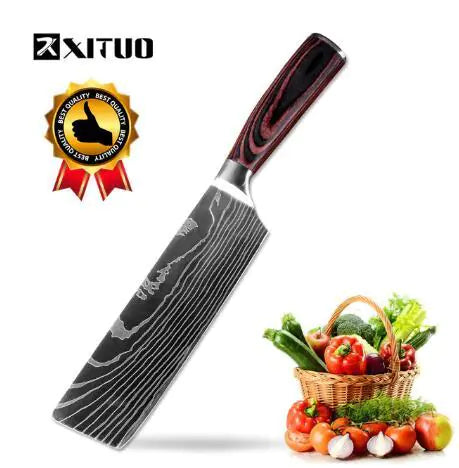 Carpenter's Special Set 6-piece Set 8-piece Set Knife Chef Knife Kitchen Knife Cooking Rieworkes