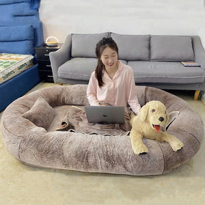 Oversized Human Dog Bed - Removable & Washable Rieworkes