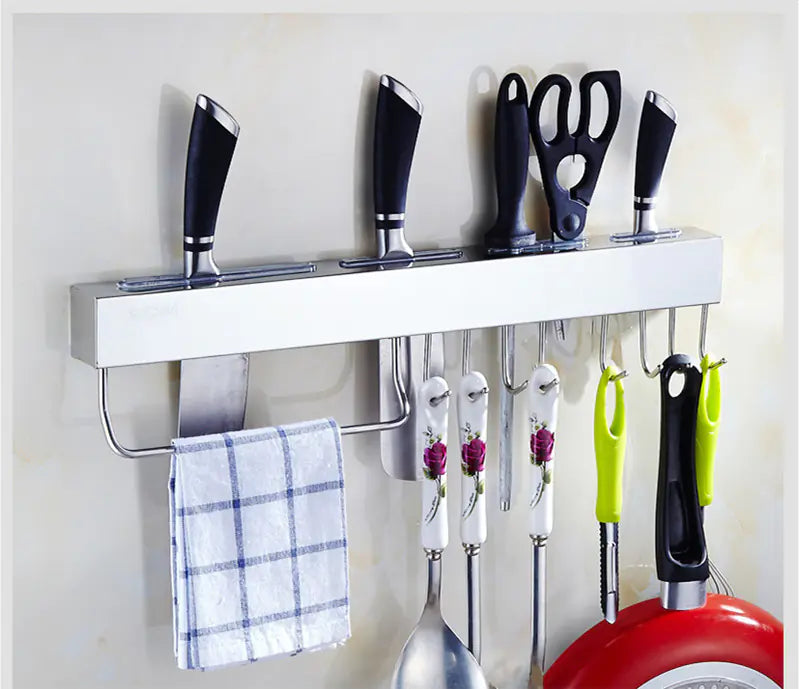 Magnetic Knife Holder Wall-Mounted Kitchen Rack Mimarta