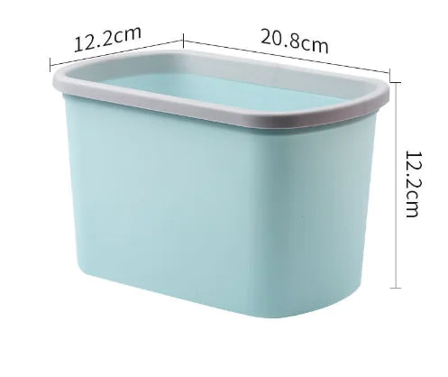 Wall-Mounted Kitchen Trash Can and Organizer Shelf Mimarta
