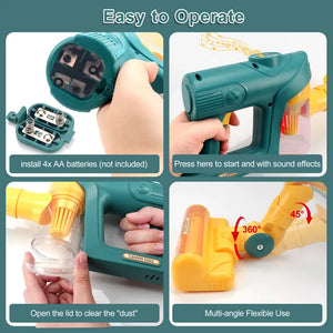 Children Play House Cleaning Vacuum Cleaner Toys Rieworkes