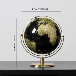 Home Decor World Globe Retro Map Globe Office Decor Accessories Rieworkes