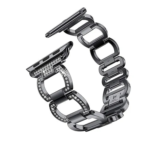 Luxury Metal Diamond Bracelet for Apple Watch Rieworkes