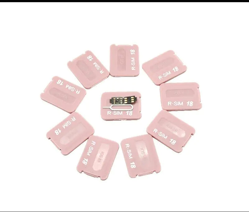 R-SIM18+ RSIM 18+ Nano Unlock Card For iPhone 14 Plus 13 12 11 Pro Max XR iOS 16 Rieworkes
