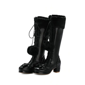 High Boots Winter Warmer Fur Boots Rieworkes