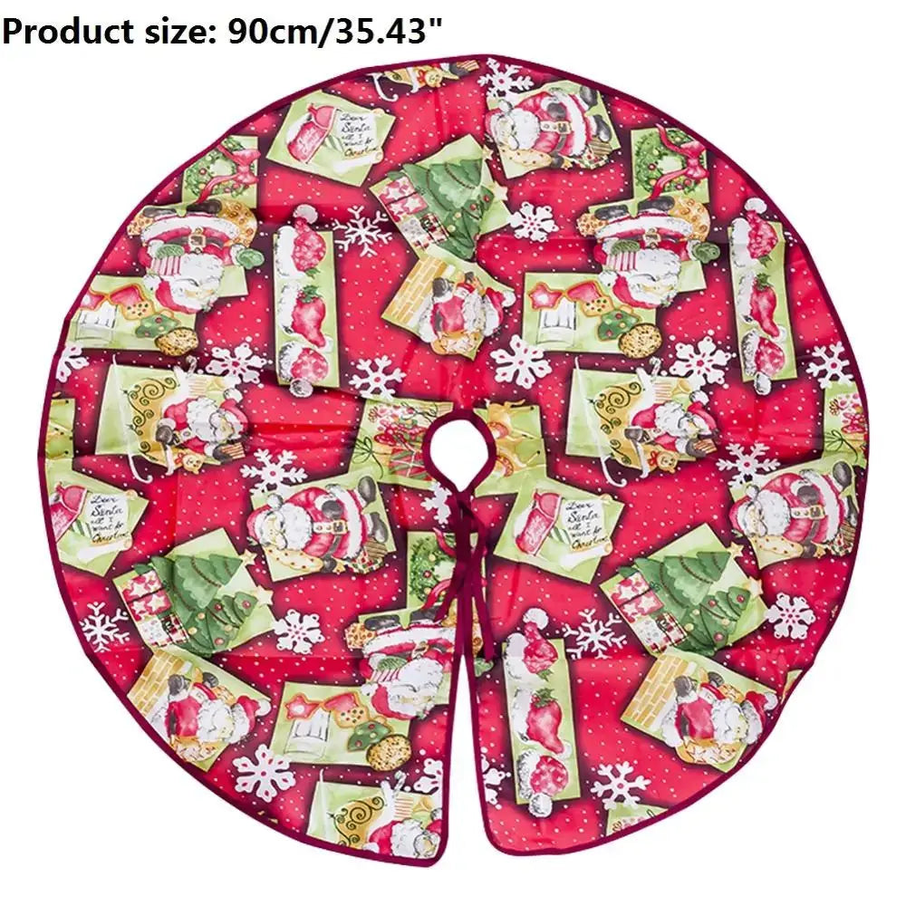 Christmas Tree Skirt Rieworkes