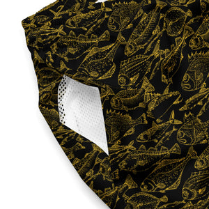 Men's Eco Sea of Gold Riches Swim Trunks Rieworkes