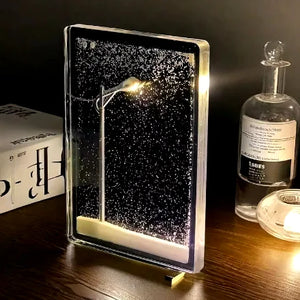DIY Snowy Night Street Lamp Kit Rieworkes