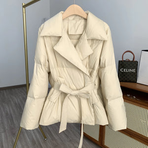Women's Tight Waist Slim Warm Jacket Rieworkes