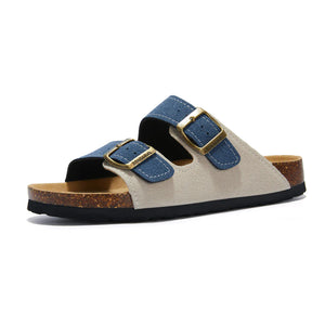 Flat Non-slip Cork Slippers For Men And Women Rieworkes