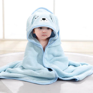 Cartoon Animal Baby Bath Towels Rieworkes