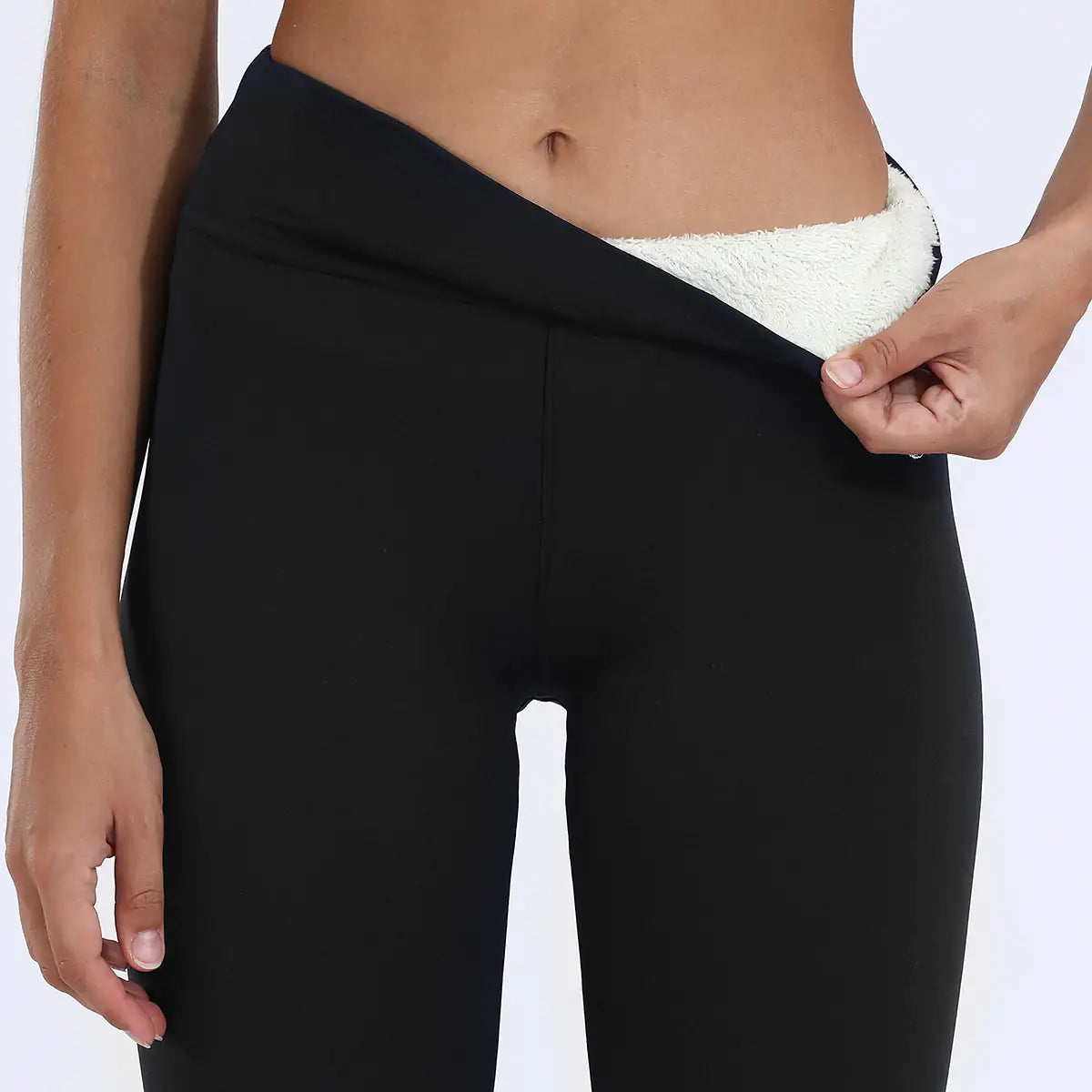 Winter Leggings Warm Thick High Stretch Lamb Cashmere Leggins Skinny Fitness Woman Pants Mimarta