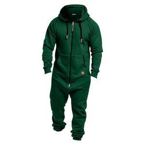 White Jumpsuit Men Velvet Playsuit Velour Tracksuit Men Blue Sweatsuit Mens Sweat Suits 2 Piece Set （Green#01，S） Rieworkes