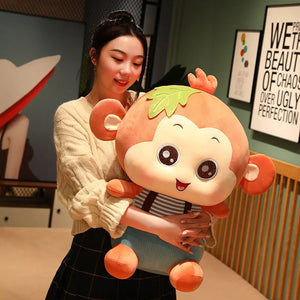 Sitting Monkey Plush Toys Rieworkes