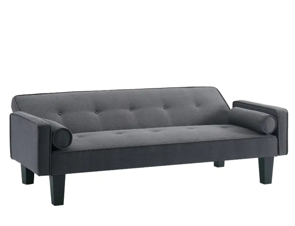 Fabric Sofa, Medieval Love Seat Sofa Furniture, With Pillows, Living Room Button Tufted Sofa, Pull Point Design Rieworkes