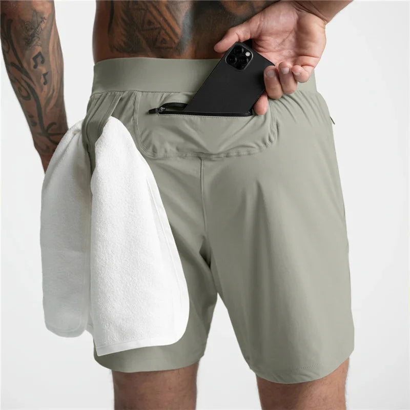 Gym Jogging Exercise Shorts for Men Rieworkes