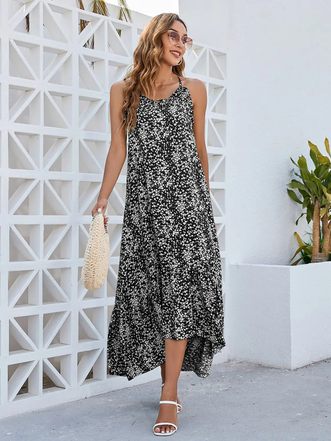 Ditsy Dress- Rieworkes