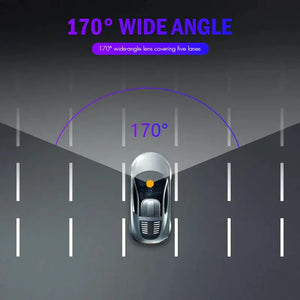 Touch Screen Dash Cam 4" 1080P Dual Lens Car DVR Recorder Front And Rear Camera Rieworkes