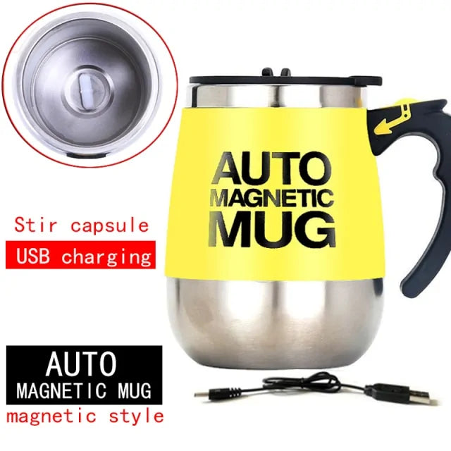Self Stirring Magnetic Mug Rieworkes