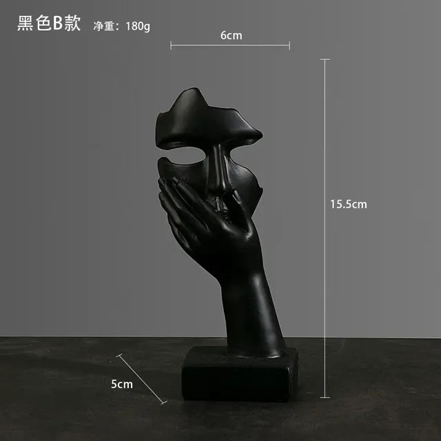 Abstract Character Statue - Nordic Luxury Desktop Decor Mimarta