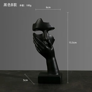 Abstract Character Statue - Nordic Luxury Desktop Decor Mimarta