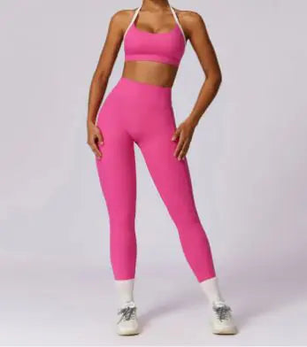 Colorful Beauty Back Yoga set Rieworkes
