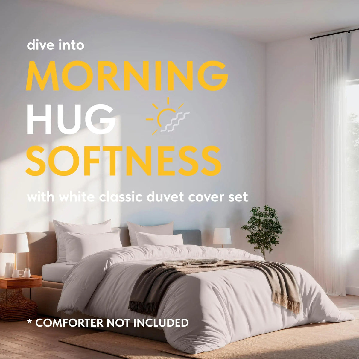 Beige Duvet Cover Queen Size Microfiber Set of 1 Down Comforter Cover 2 Pillows Rieworkes