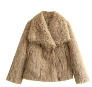Winter Plush Coat Mimarta