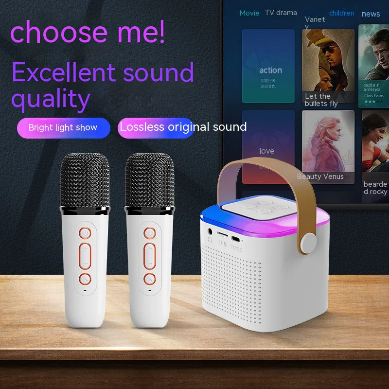 Bluetooth Karaoke Machine Rieworkes