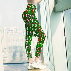 Personalized Christmas Leggings for Yoga Practice Mimarta