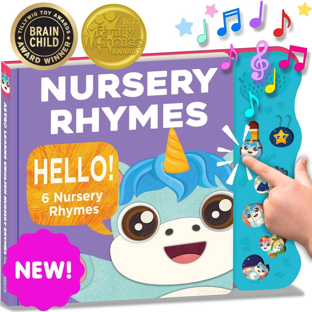 Nursery Rhymes & Learning Toys for Toddlers 1-3 1 Year Old Toys Nursery Rhyme Books Montessori Gifts Interactive Sound Books Talking Song Books & Musical Books for Boys & Girls Educational Toys Mimarta