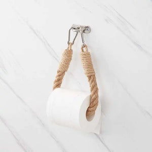 Rope Paper Holder for Wall-Mounted Bathroom Storage Mimarta