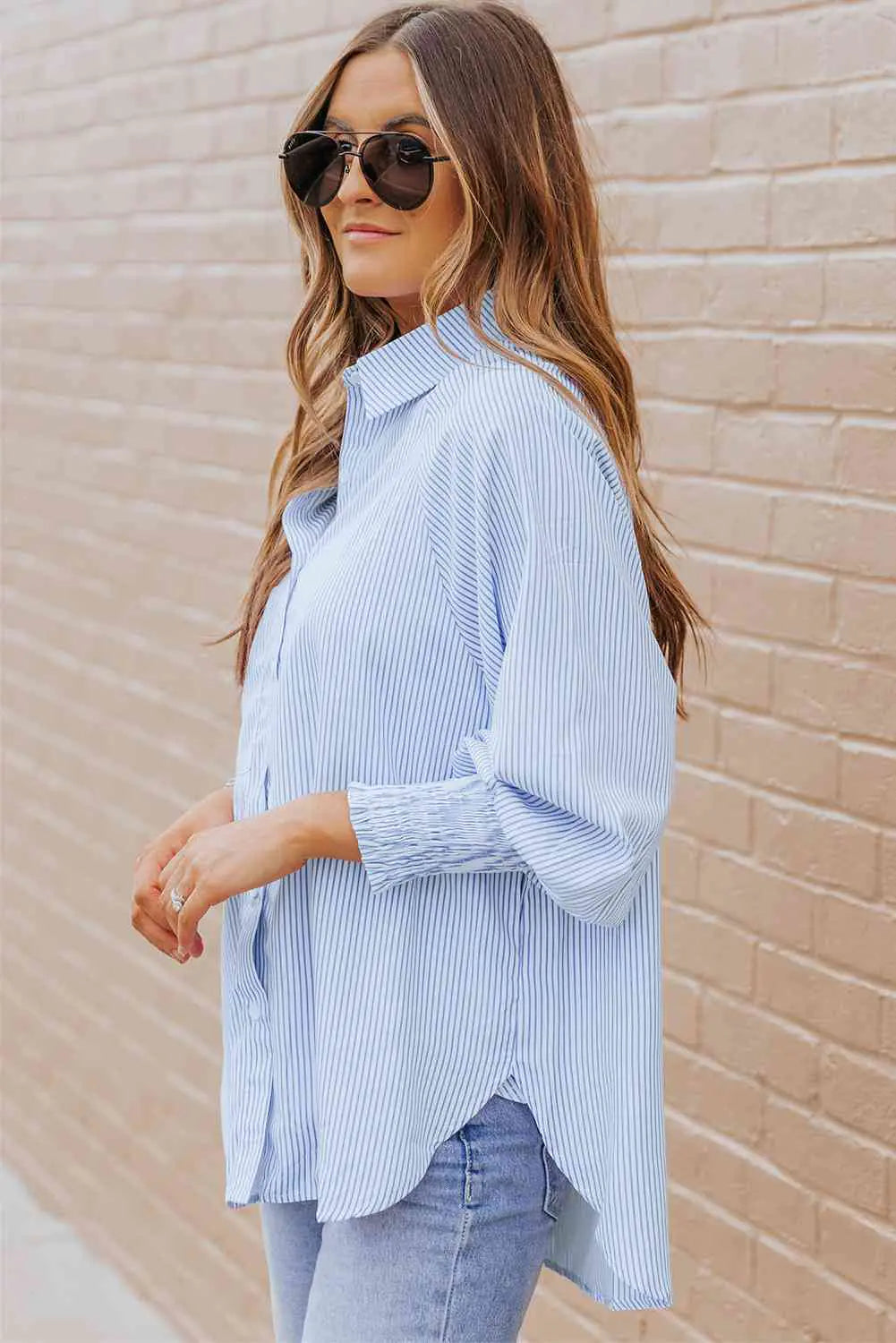 Fernanda Lantern Sleeve Shirt Rieworkes