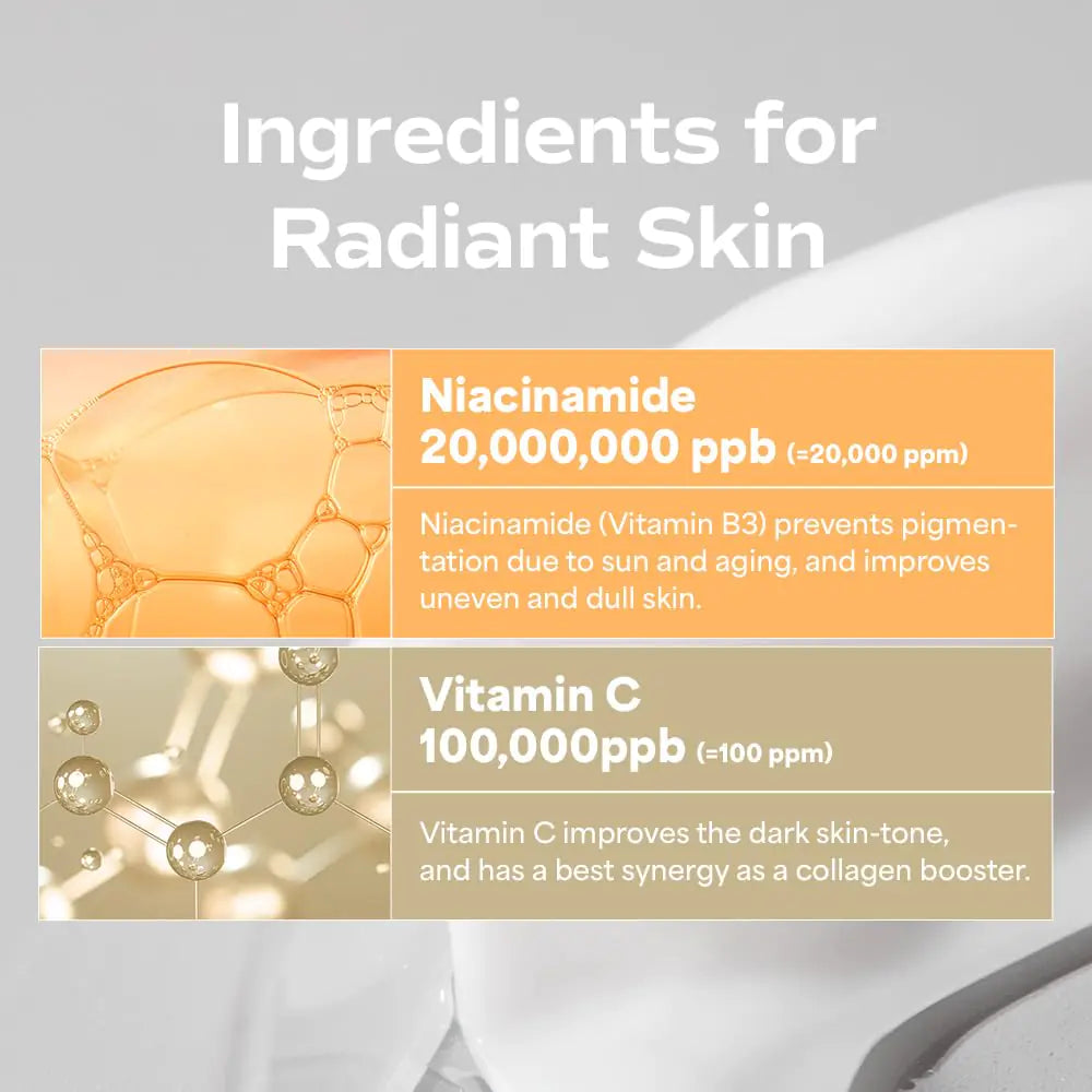 Deep Collagen Niacin-Vita C Brightening Overnight Mask 37gx4ea | The real collagen 2,160,000ppb | Facial Hydrogel Masks with low molecular weight collagen for elasticity and dark spot 4 Count (Pack of 1) Rieworkes