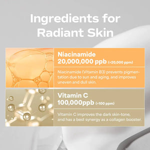 Deep Collagen Niacin-Vita C Brightening Overnight Mask 37gx4ea | The real collagen 2,160,000ppb | Facial Hydrogel Masks with low molecular weight collagen for elasticity and dark spot 4 Count (Pack of 1) Rieworkes