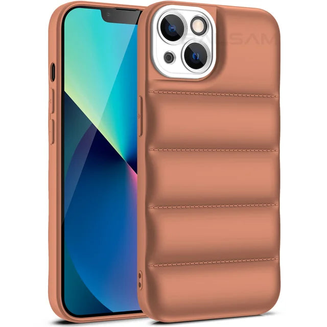 Luxury Down Jacket Phone Case Rieworkes