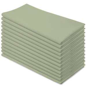 Aunti Ems Kitchen Truly Wrinkle Free Dinner Napkins Restaurant Quality Oversized 20 x 20 Inches | Set of 12 (Sage Green) Mimarta