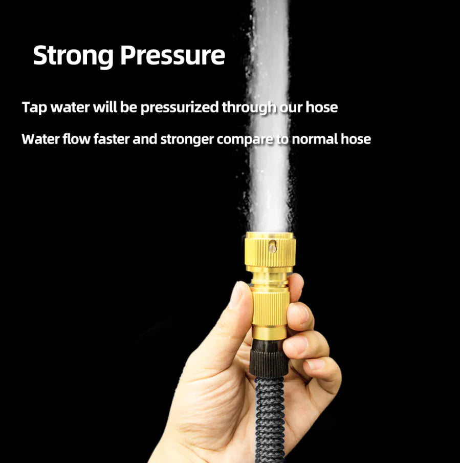 4X Stronger Deluxe Expandable Flexible Garden Hose Water Hose 25, 50, 75, 100FT Rieworkes