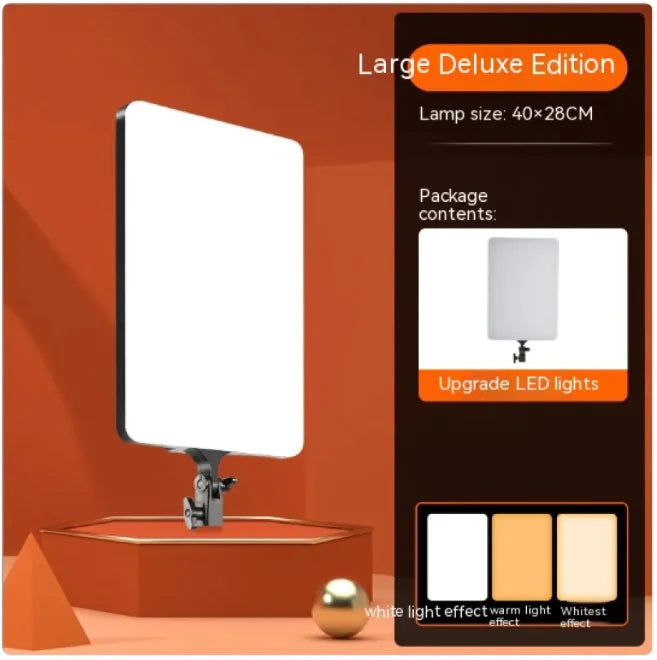 BrightView Selfie Light with Large Display Rieworkes