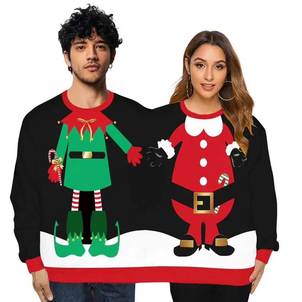 Christmas Siamese Sweater Rieworkes