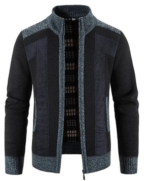 Men’s Stand Collar Plush Sweater Rieworkes